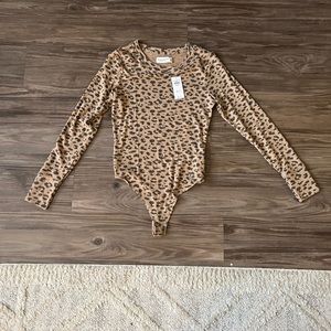NWT Abercrombie soft cozy bodysuit